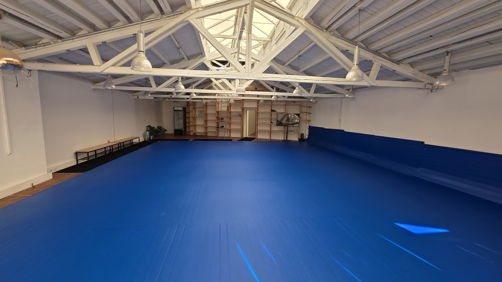 Die Matte im Imperial Ground, unserer Akademie in Duesseldorf-Derendorf